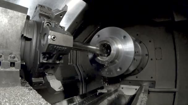 Trabajo de máquina de torno industrial
 - Metraje, vídeo