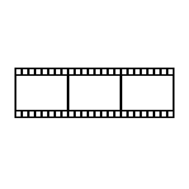 Filmstreifen-Vektorsymbol. Diarahmen - Vektor, Bild