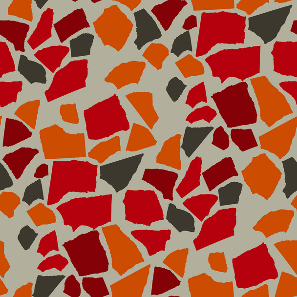 Abstraktní papercut bezešvé vzor - Vektor, obrázek