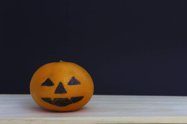 Decorative orange halloween background - Foto, Bild