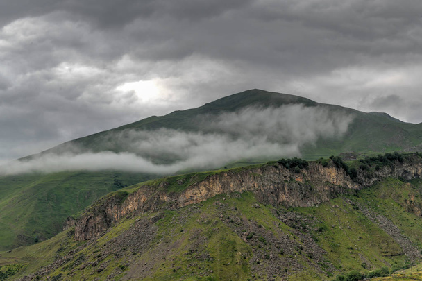 Panoramic Landscape - Kazbegi, Georgia - Photo, Image