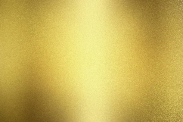 Αφηρημένη υφή φόντο, αντανάκλαση γυαλισμένο χρυσό μεταλλικό πλαίσιο - Φωτογραφία, εικόνα