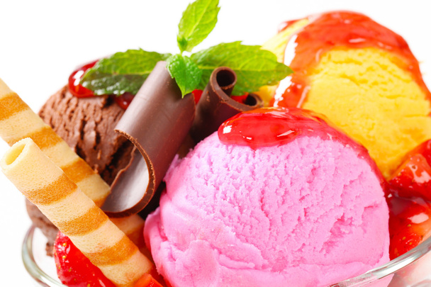 gelado sundae - Foto, Imagem