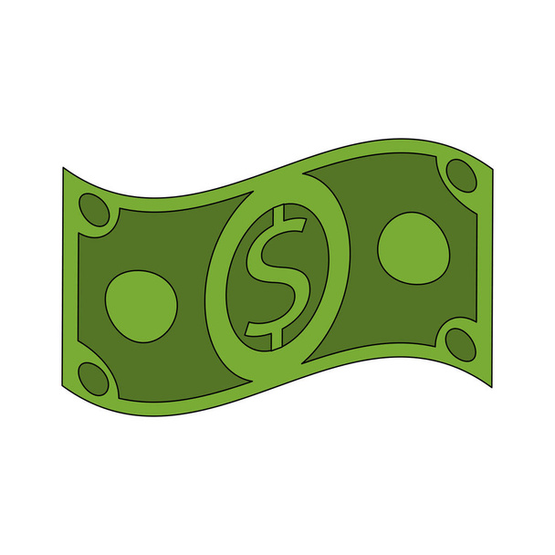 Billey money isolated - Vector, Image