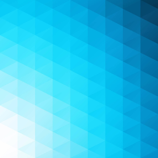 Arrière-plan mosaïque grille bleue, Modèles de conception créative - Vecteur, image