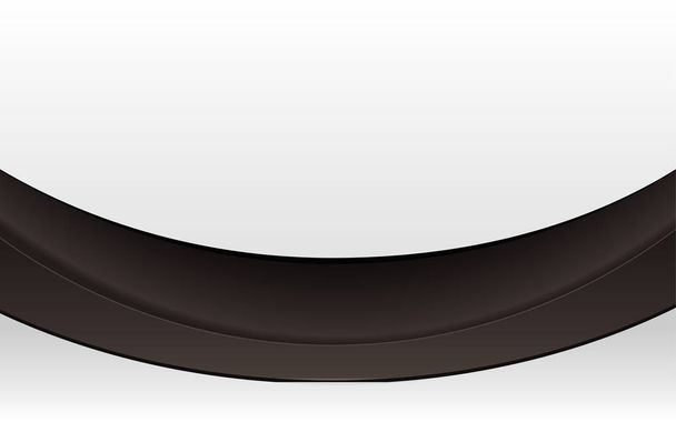 Порожній абстрактний білий фон з чорною стрічкою
 - Вектор, зображення