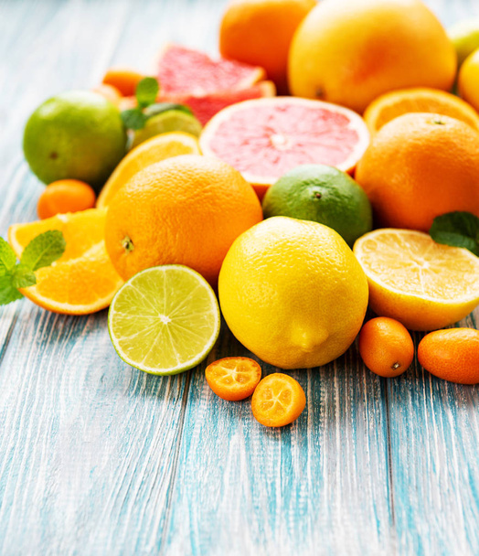 čerstvé citrusové plody - Fotografie, Obrázek