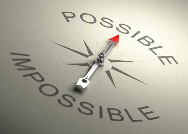 Possible VS Impossible - Photo, Image