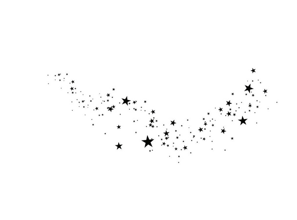 sterren op een witte achtergrond - Vector, afbeelding