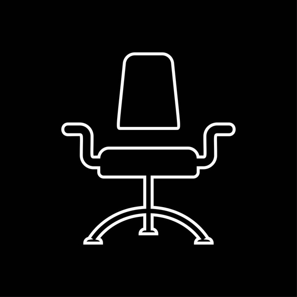 chair simple icon, vector illustration - Vector, Image