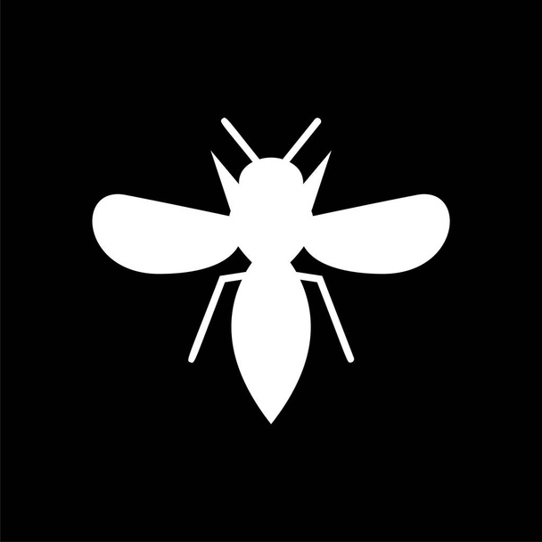 Biene Insekt Symbol - Vektor - Vektor, Bild