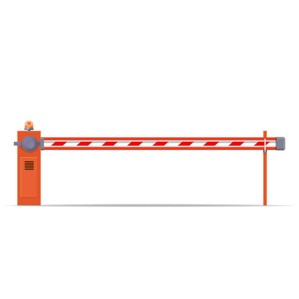 closed car barriers - Vector, Image