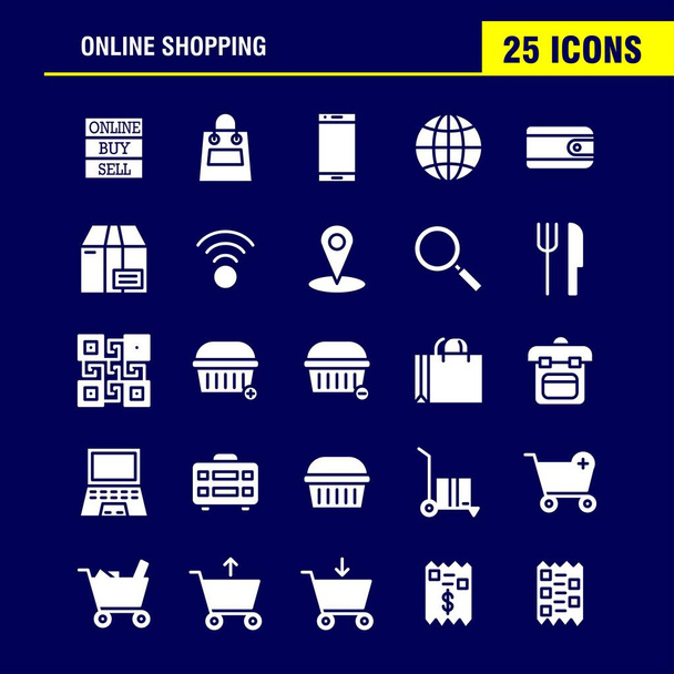 Shopping Solid Glyph Icon Pack per progettisti e sviluppatori. Icone Di Comprare, In linea, Vendita, Vendi, Shopping, Borsa, Shopping, Lato, Vettore
 - Vettoriali, immagini