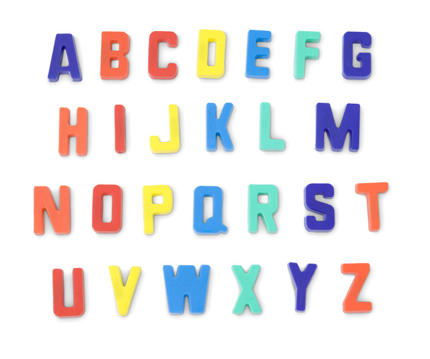 Letras del alfabeto del juguete
 - Foto, imagen