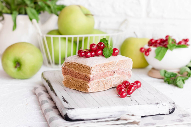 Apple-Currant paste without sugar and gluten - Foto, Imagen