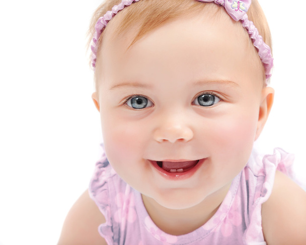 Cute baby girl portrait - Φωτογραφία, εικόνα