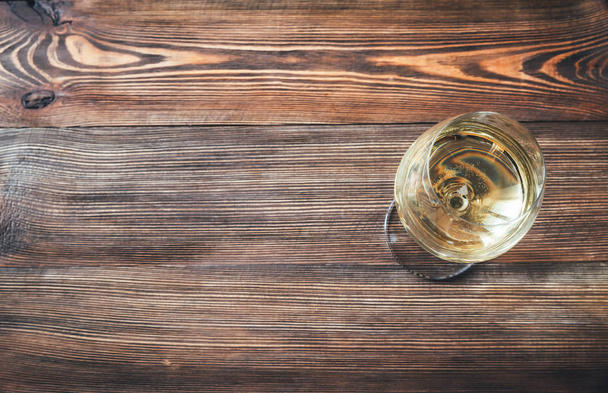 Glass of white wine - Фото, зображення