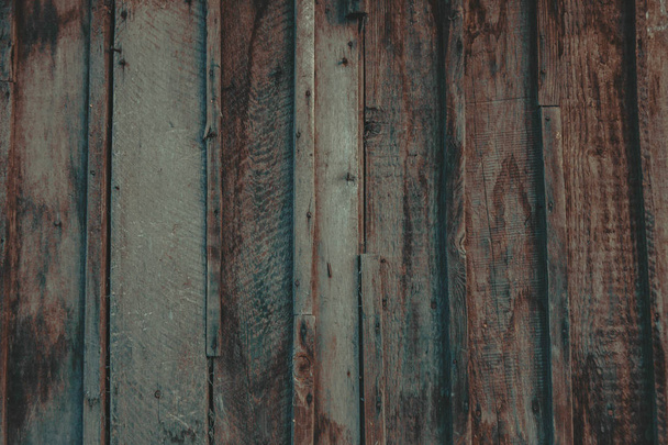 close-up van muur van houten planken - Foto, afbeelding
