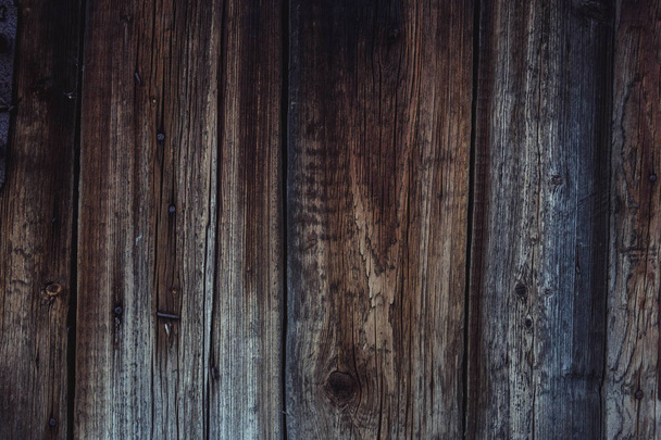 Old wooden wall texture with natural patterns - Photo, Image