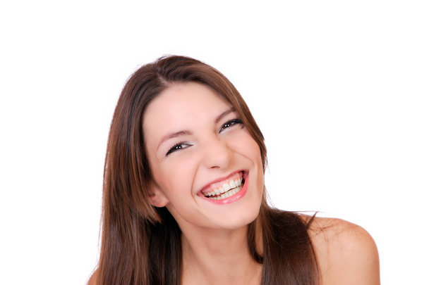 Beautiful Smiling Woman - Fotoğraf, Görsel