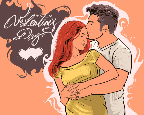 Valentine s dzień ilustracja wektorowa - Wektor, obraz