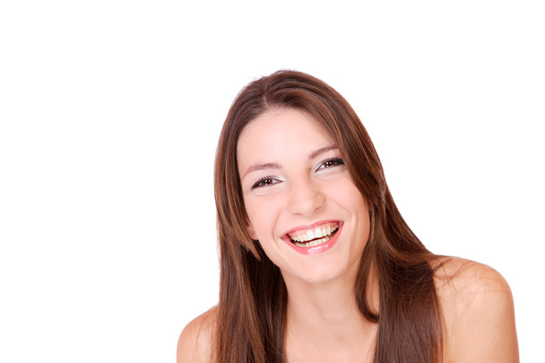 Beautiful Smiling Woman - Foto, imagen