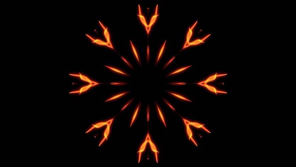 Абстрактный калейдоскопический фон пламени
 - Фото, изображение