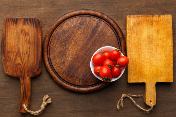 Cutting boards on table. - Photo, Image