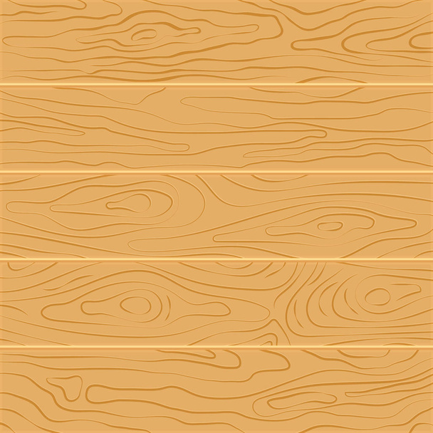 Πέντε ξύλινες σανίδες σε επίπεδη σχεδίαση - Διάνυσμα, εικόνα
