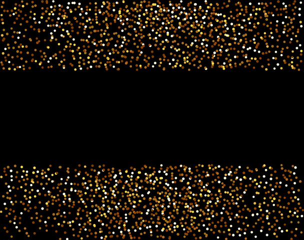 waterfalls golden glitter sparkle-bubbles champagne particles stars black background happy new year holiday concept. - Photo, Image
