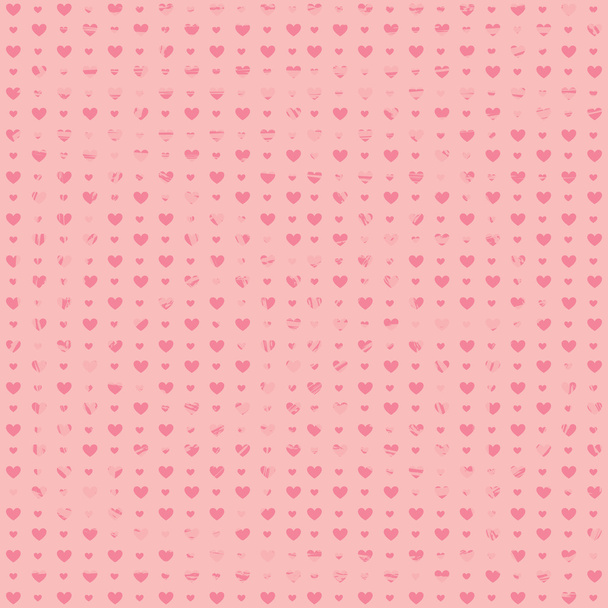 rosa Herzen - Vektor, Bild