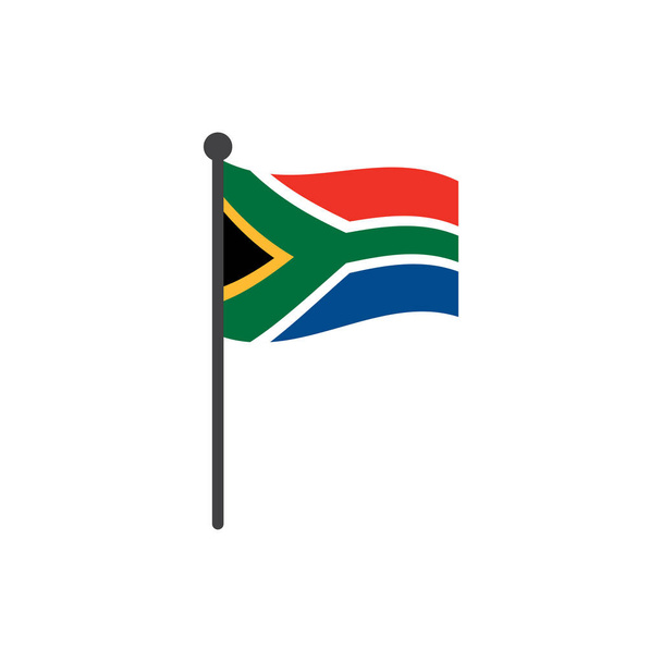 boksen veiligheid onvoorwaardelijk Rechtenvrije stockvectors van Flagge südafrikas