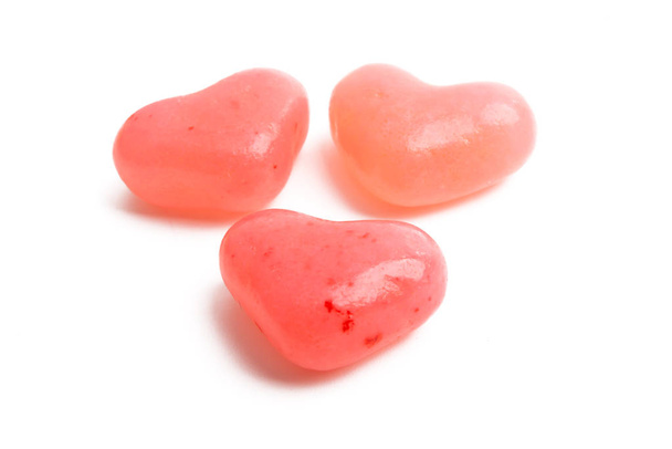 серцеподібні желе-боби ізольовані
  - Фото, зображення
