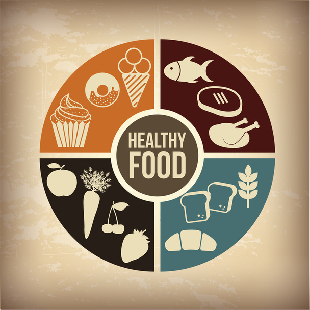 食べ物 - ベクター画像