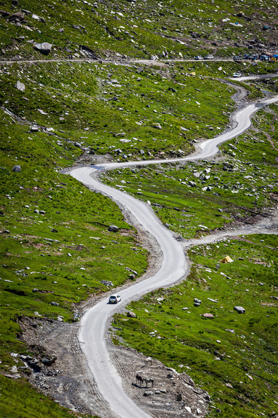 φιδίσιου δρόμου στα Ιμαλάια Όρη - Φωτογραφία, εικόνα