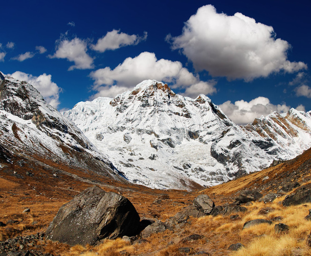 Annapurna jih, Himálaj, Nepál - Fotografie, Obrázek