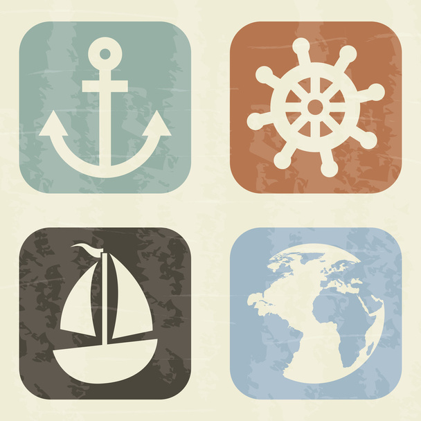 nautical elements - Vector, Image