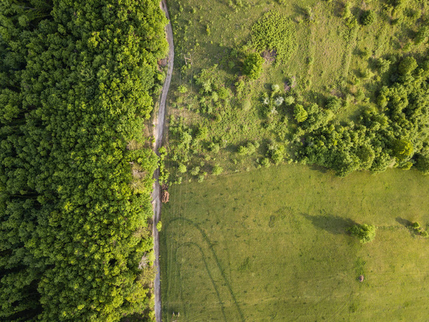 Aerial view to Bukk Mountains National Park, Hungary - Photo, image