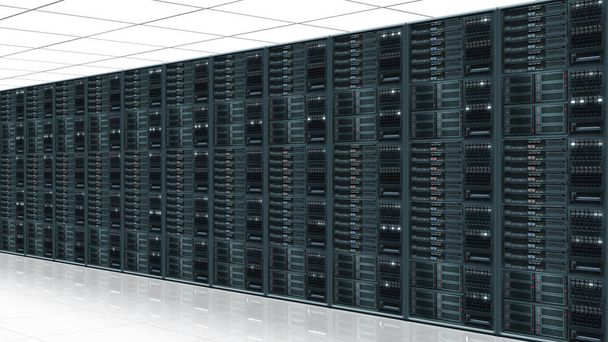 centro de servidores de datos en una habitación
 - Foto, imagen