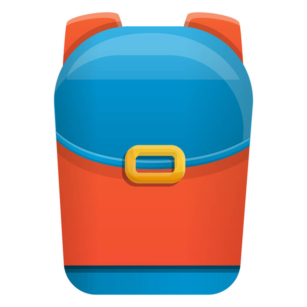 backpack in cartoon style, vector illustration. - Vetor, Imagem