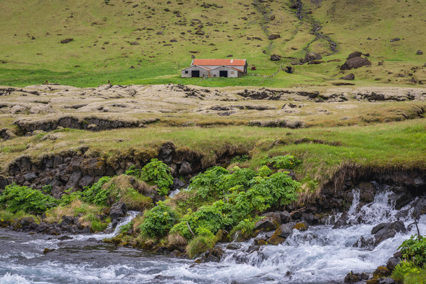 İzlanda 'da Şelale - Fotoğraf, Görsel