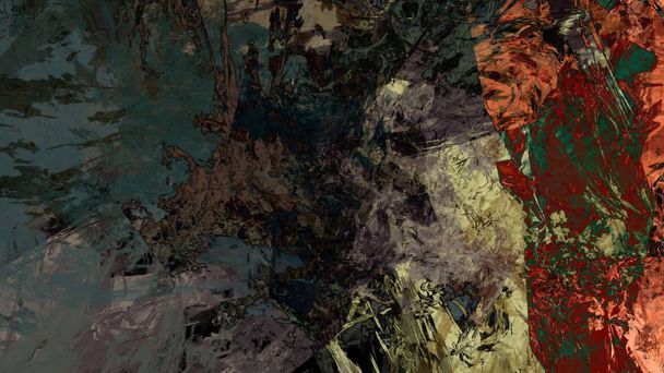 creative terrain abstract background in digital art - Фото, зображення