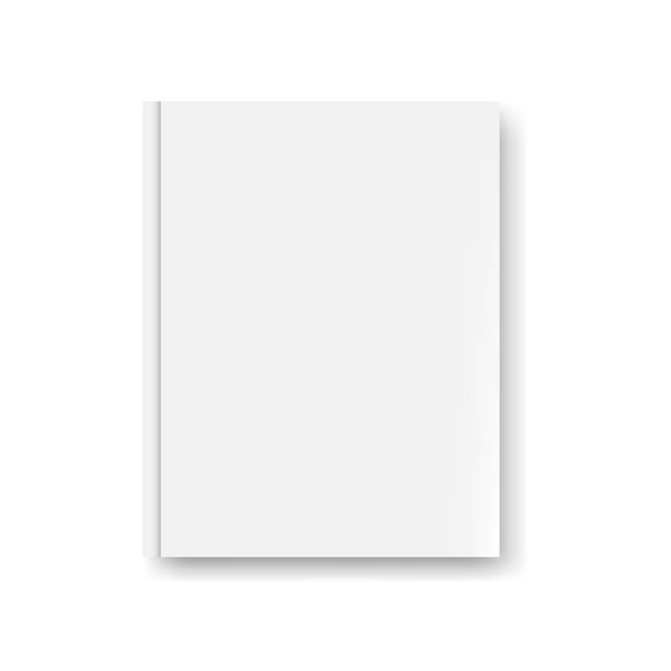 Book Isolated White Background - Vector, imagen