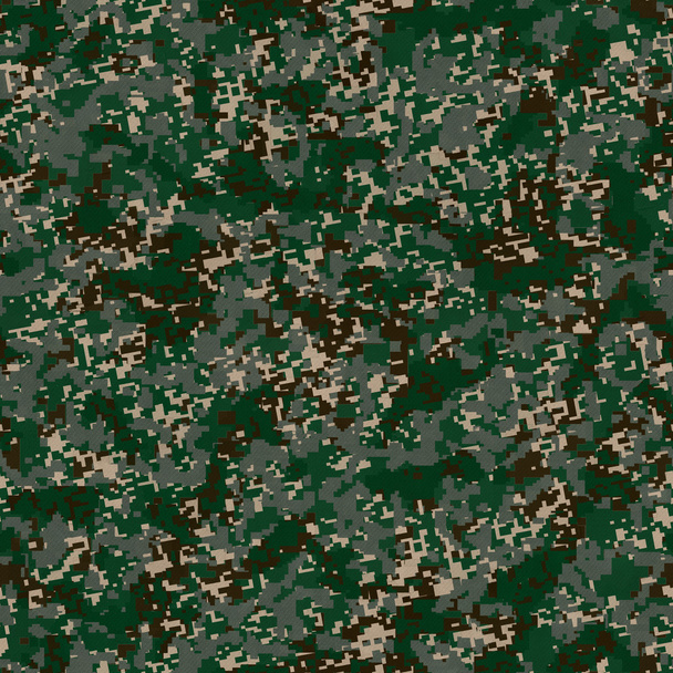 Army Digital Camouflage. Seamless Texture. - Photo, Image