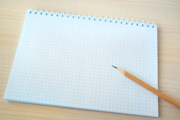Pencil and pen with notepad - Φωτογραφία, εικόνα