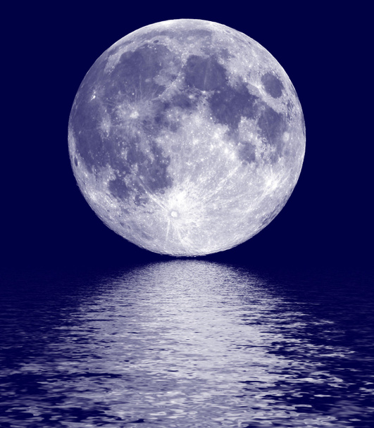 Pełnia księżyca - Zdjęcie, obraz