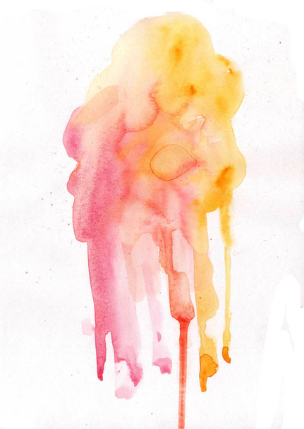 illustration of stains watercolor - Фото, изображение