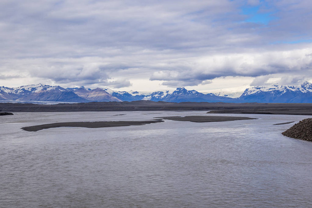 řeka na Islandu - Fotografie, Obrázek