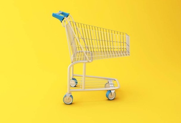 3d Shopping cart - Foto, immagini