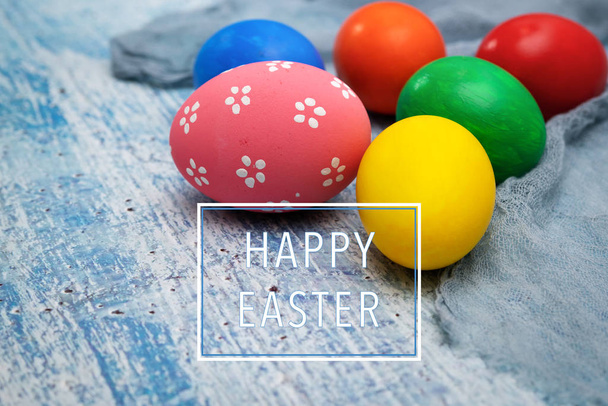 Easter egg, happy Easter sunday hunt holiday decorations - Zdjęcie, obraz